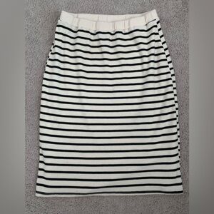 Atelier Women Ivory‎ Casual Rubbed Skirt XL